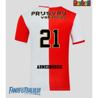 Feyenoord Anel Ahmedhodzic #21 Tricou Fotbal Replică 2025-26 Barbati Acasa